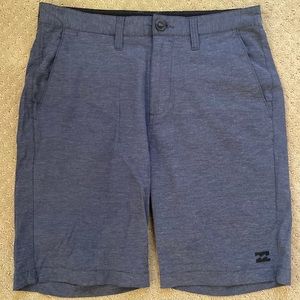 Navy blue hybrid shorts